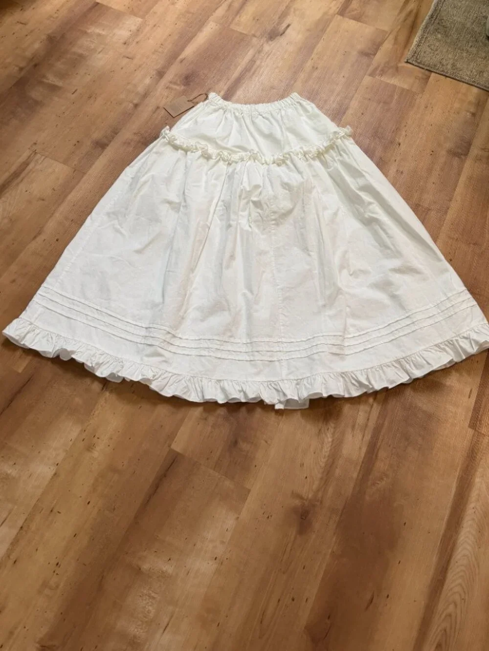 NWT Rudy Jude Pillowcase Skirt in Salt XS - Picture 2 of 4